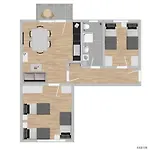 Sad155 Moderne Monteurwohnung Lejlighed *